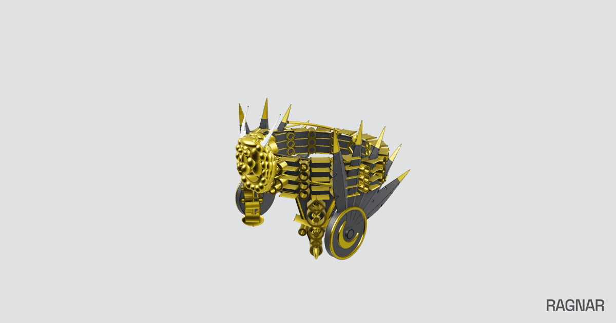 Ornate Winged Crown