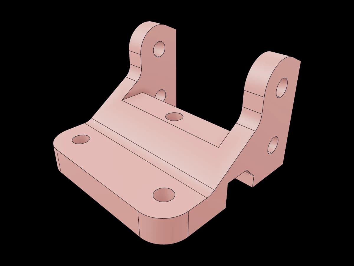 Twin-Lug Support Bracket