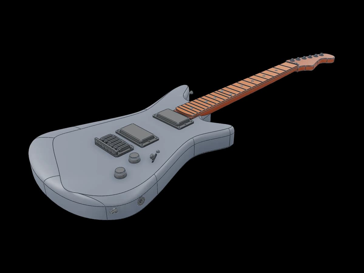 Guitar Body Model