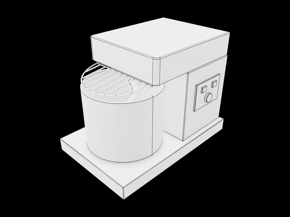 Industrial Spiral Dough Mixer