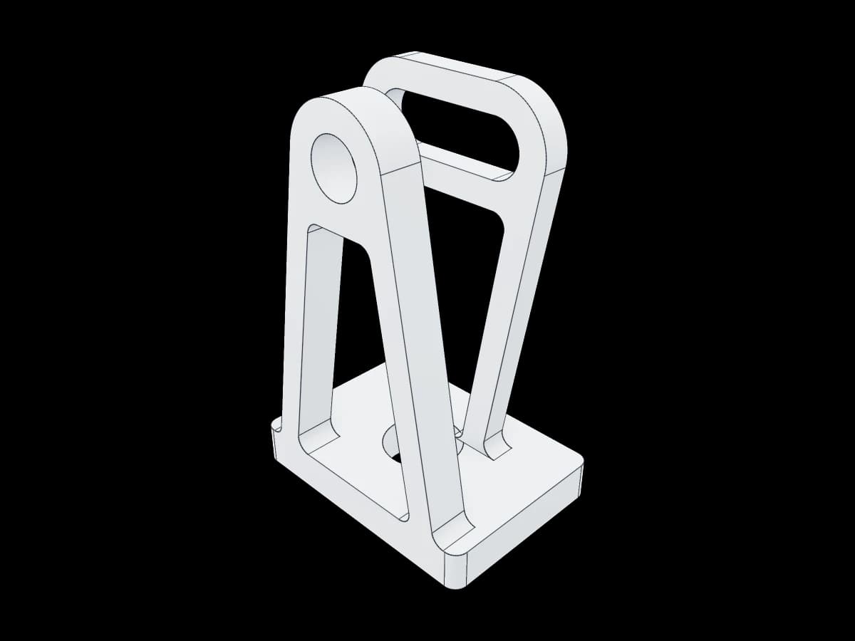 Dual-Upright Bracket Model
