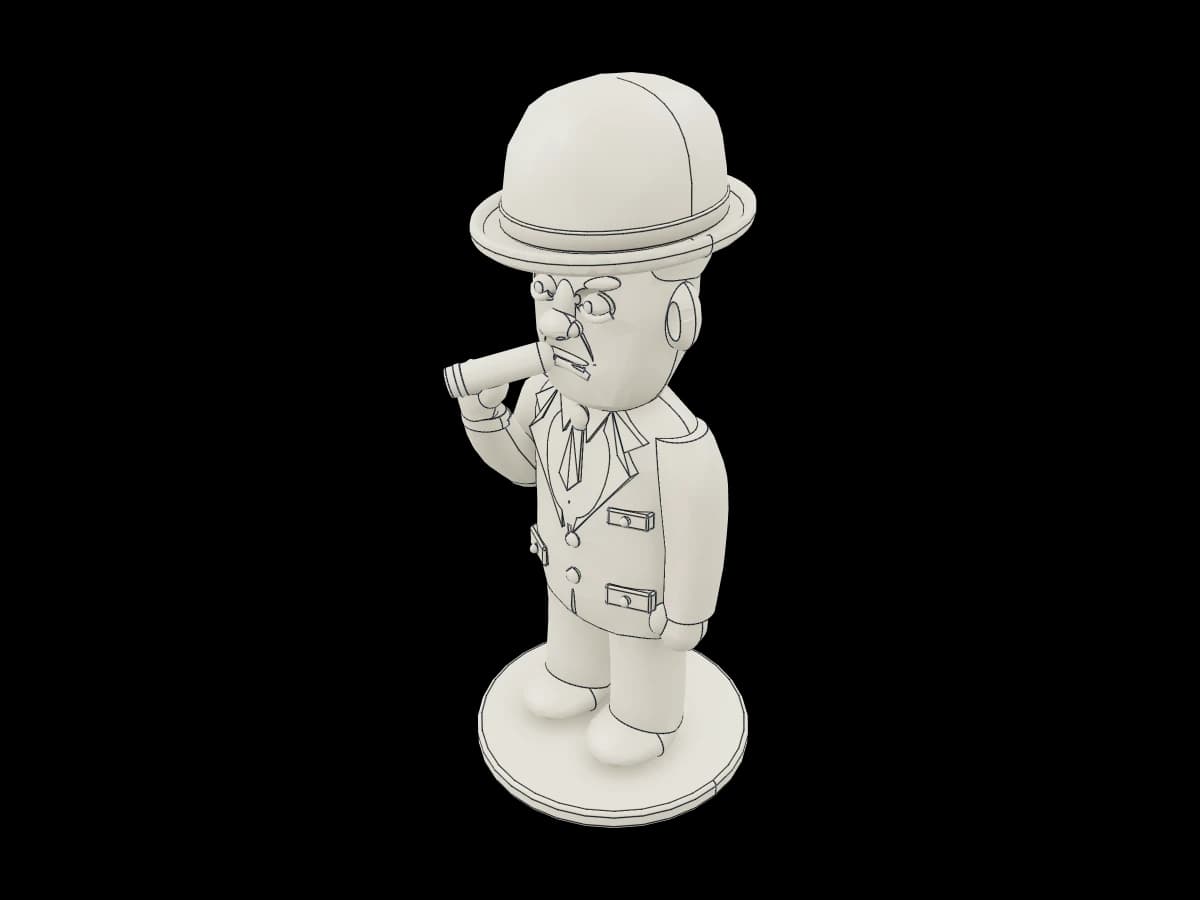 Cigar Smoking Man