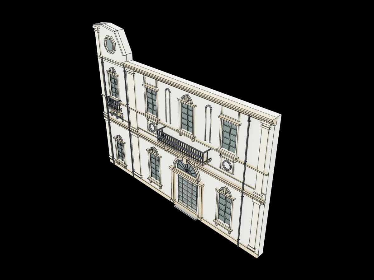 Ornate Building Facade