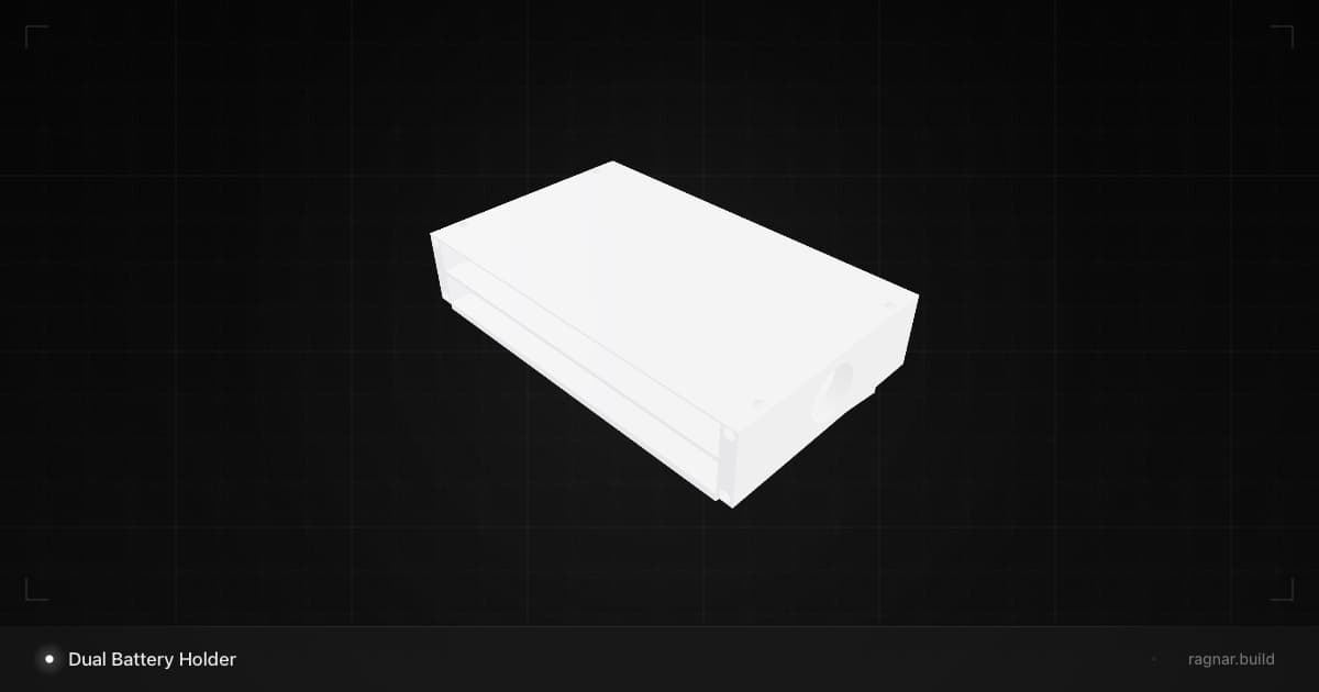 Dual Battery Holder