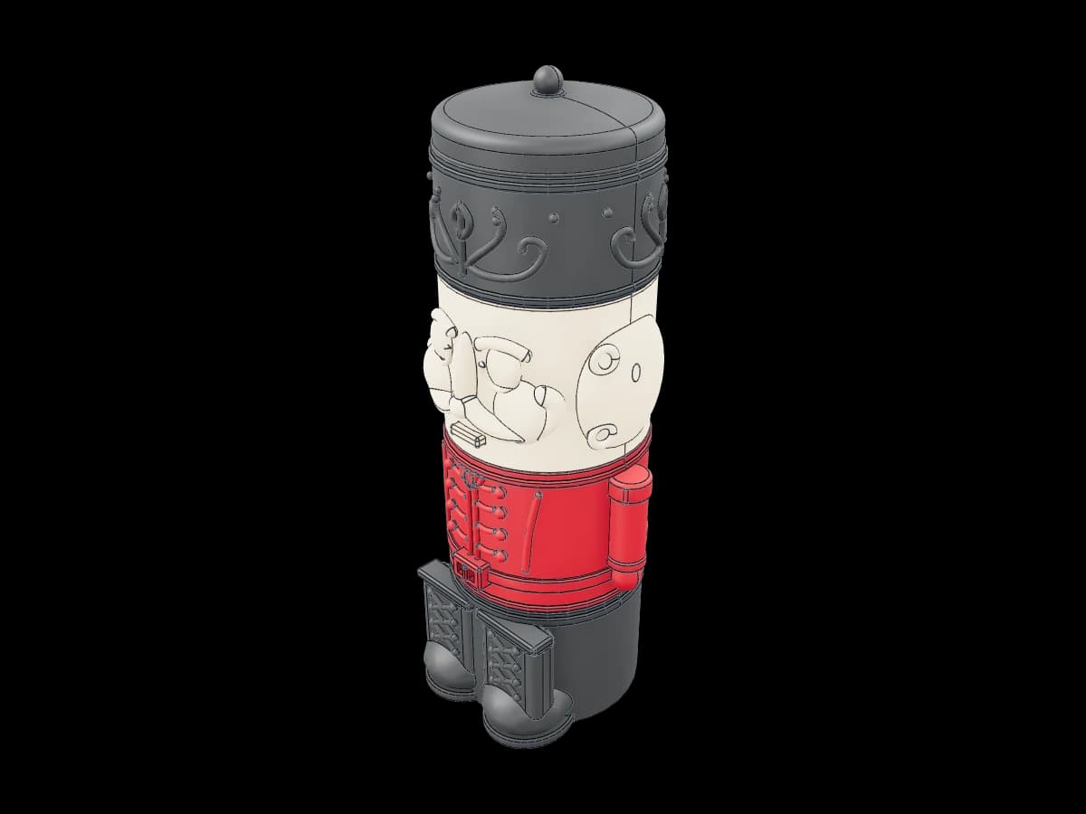 Modular Christmas Nutcracker