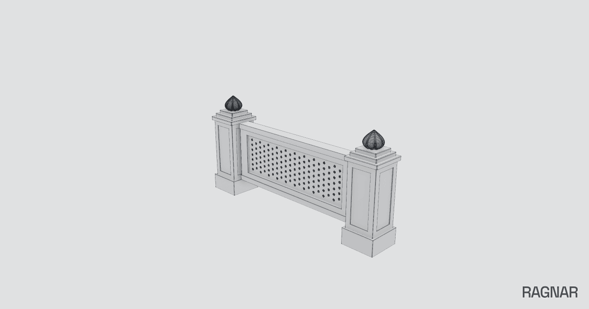 Mosque Decorative Railing
