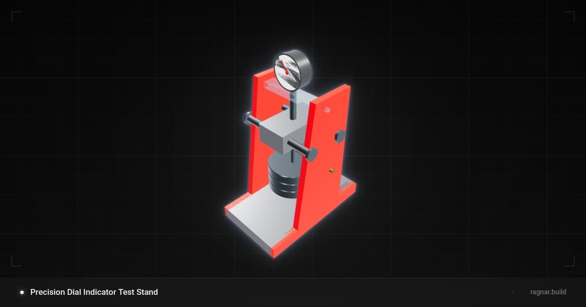 Precision Dial Indicator Test Stand