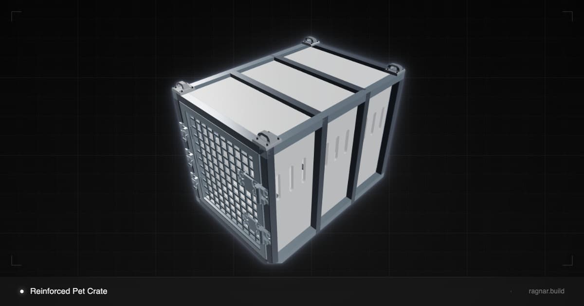 Reinforced Pet Crate