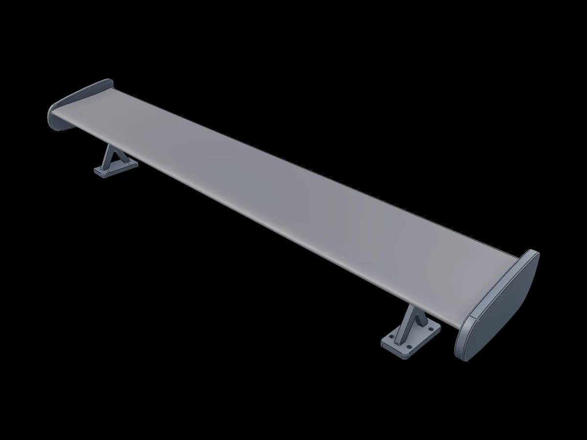 Sporty Car Spoiler