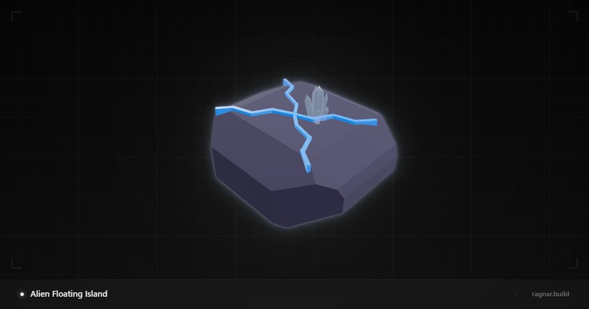 Alien Floating Island