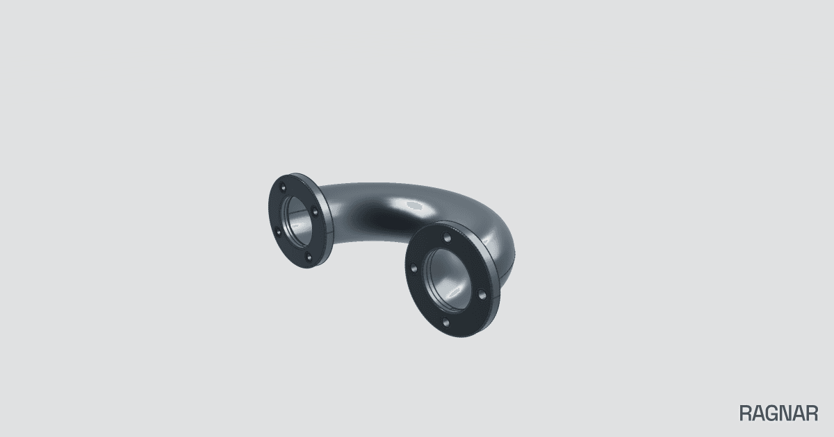 Angled Pipe Connector