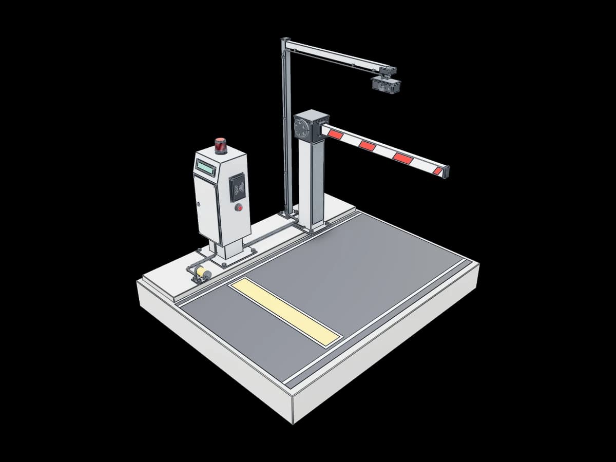 Vehicle Access Control Scene