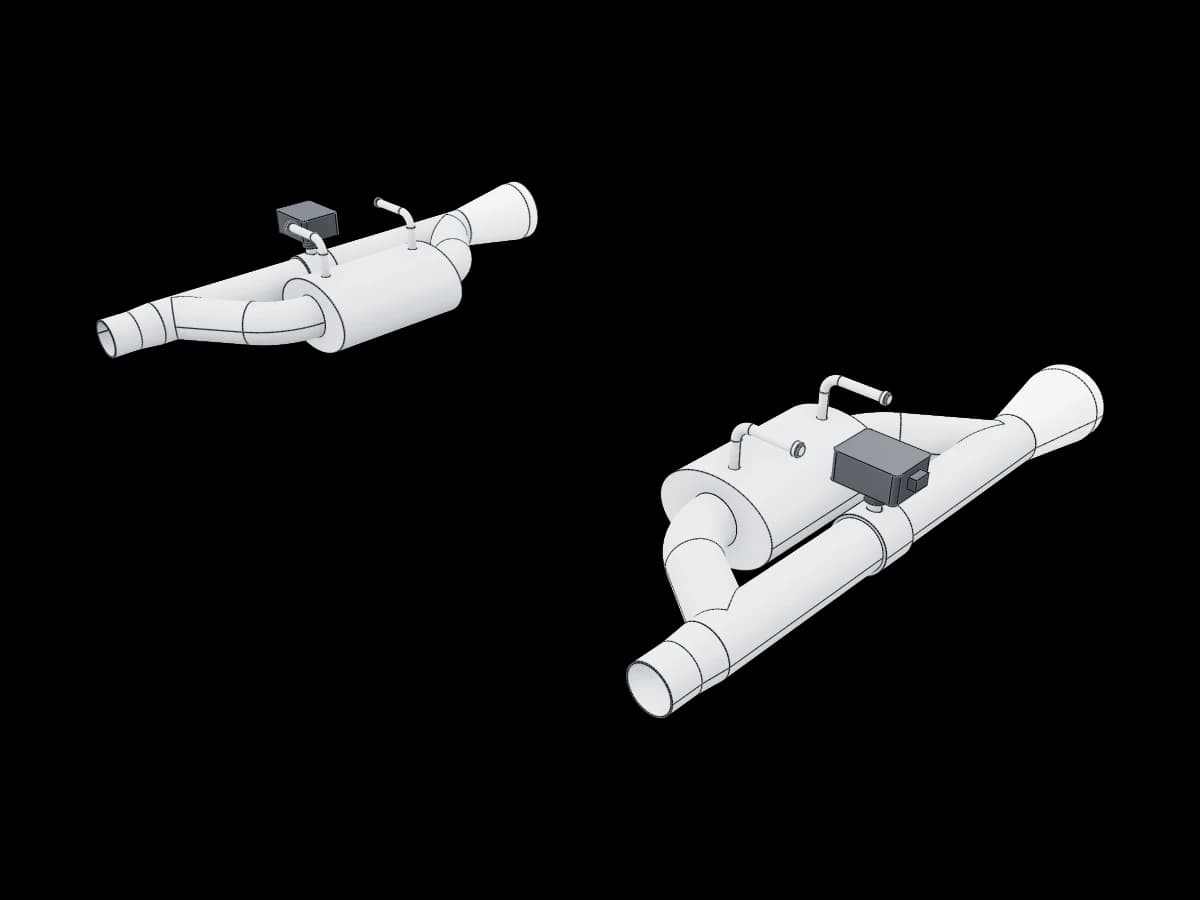 Valved Axle Back Exhaust