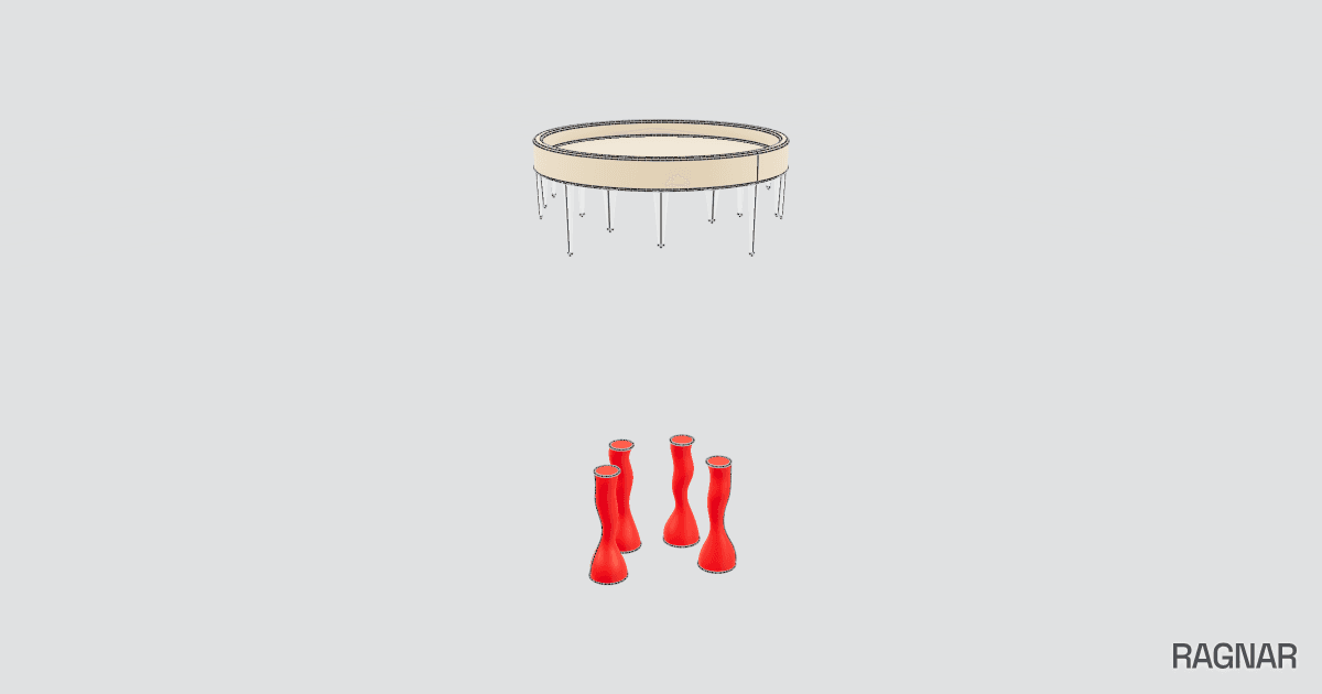 Melting Plant Stand