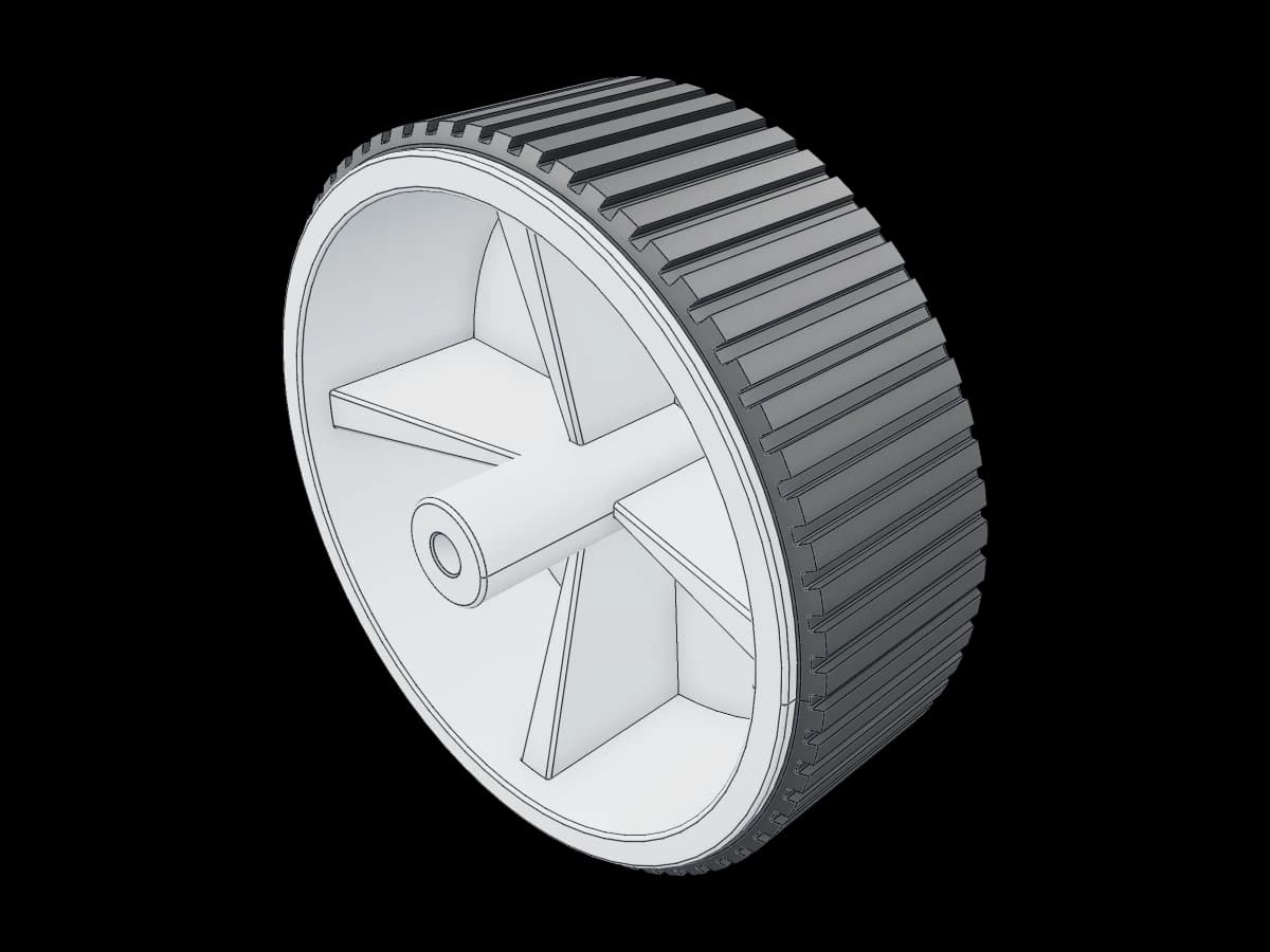 Solid Rubber Wheel