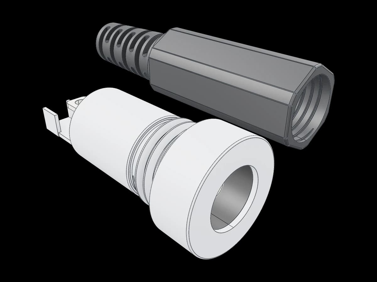 DC Barrel Socket Connector | Ragnar Gallery