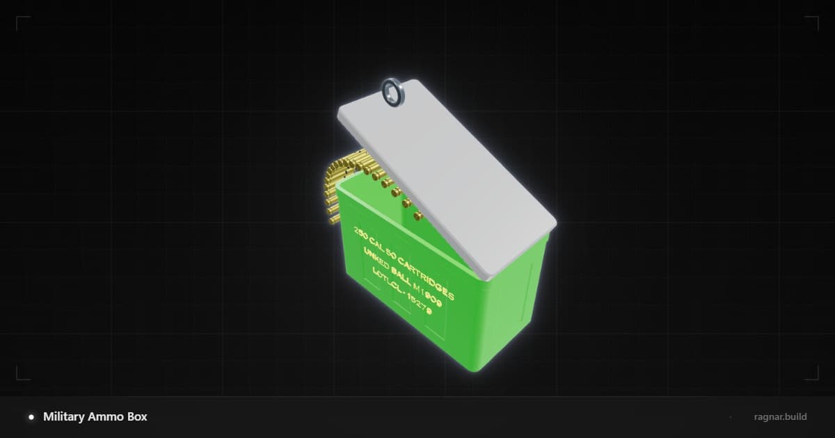 Military Ammo Box