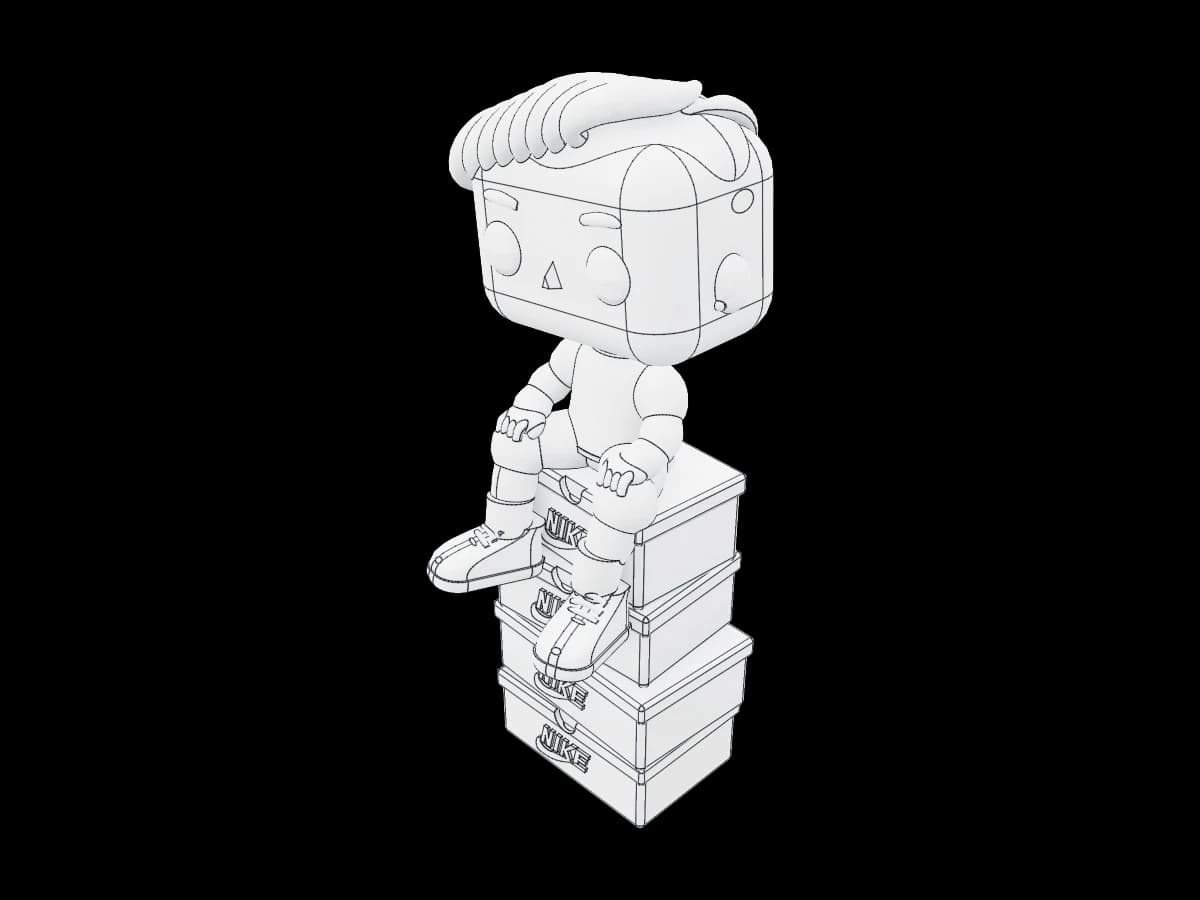 Sneaker Collector Figurine