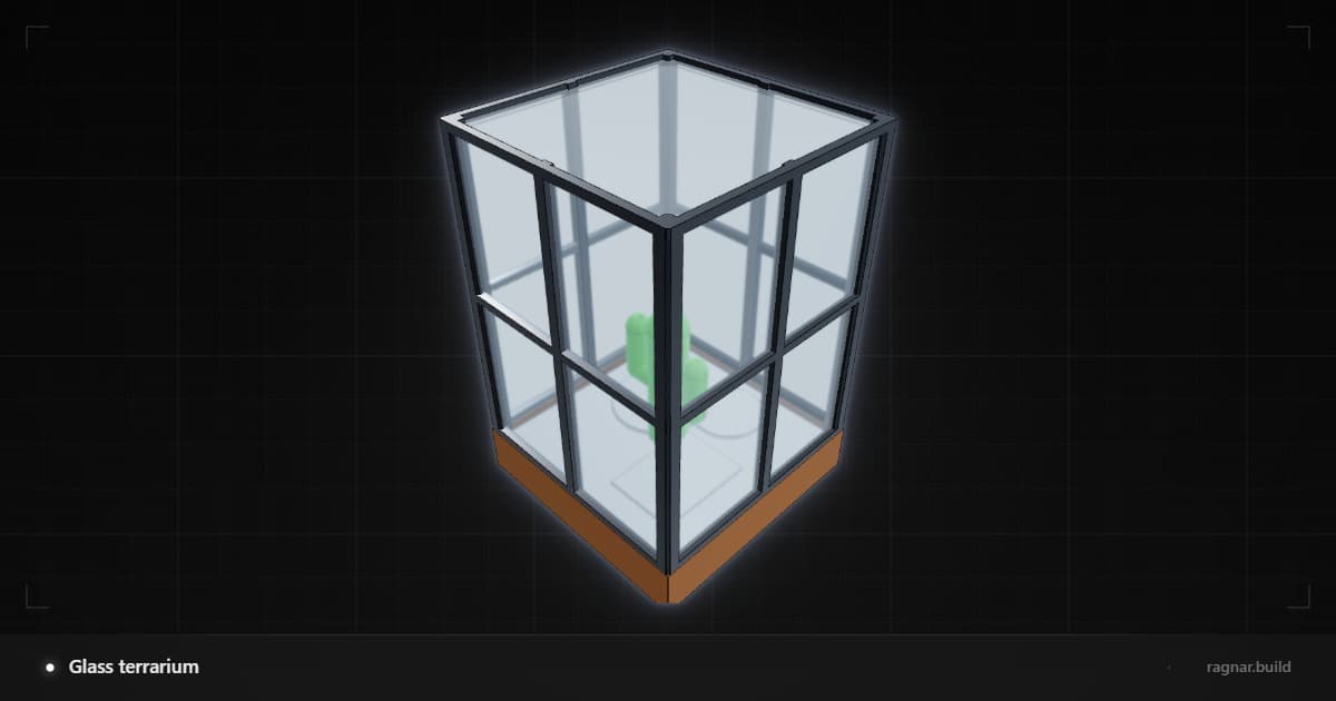 Glass Cactus Terrarium