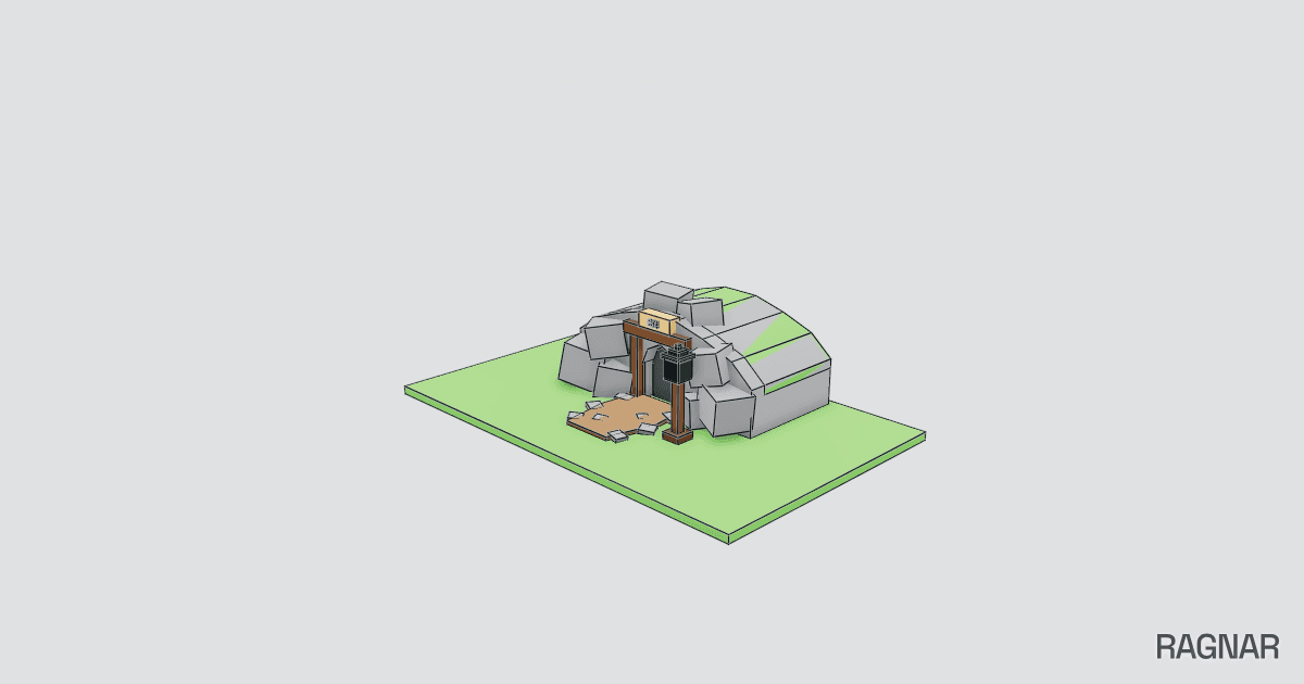 Cave Entrance Diorama