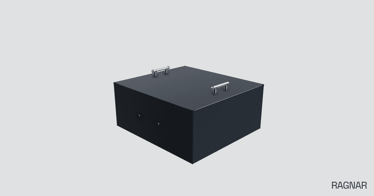 Battery storage cabinet