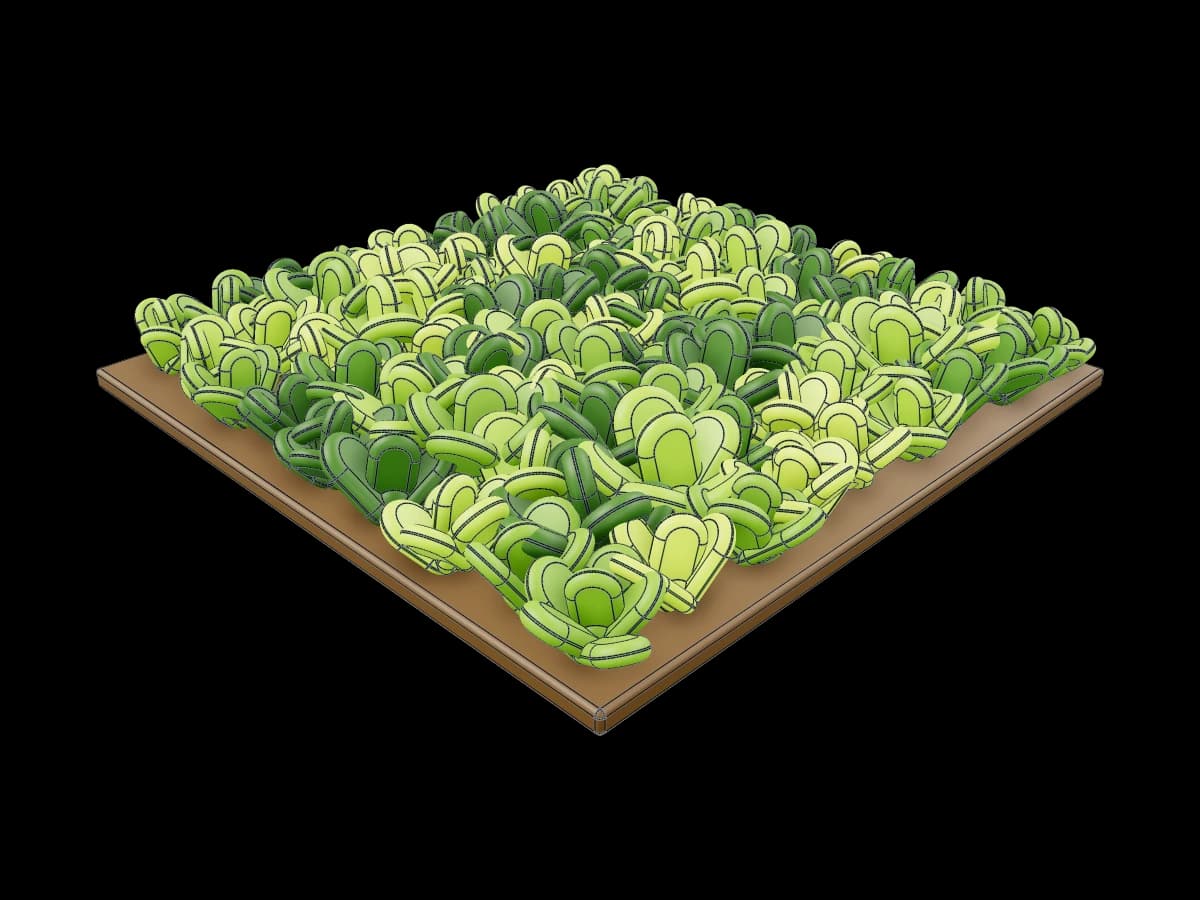 Leafy Meadow Tile
