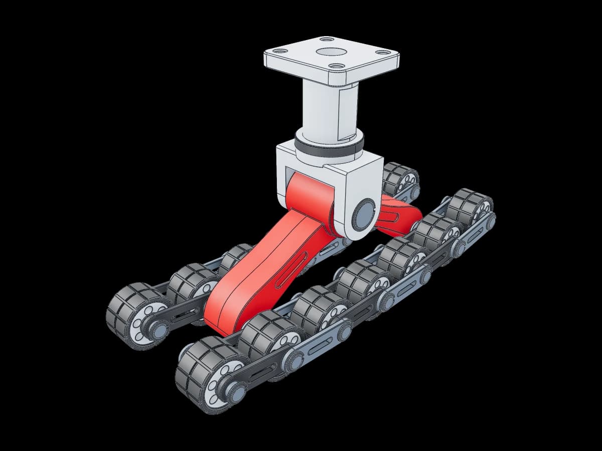 Mechanical Articulated Prosthetic Foot