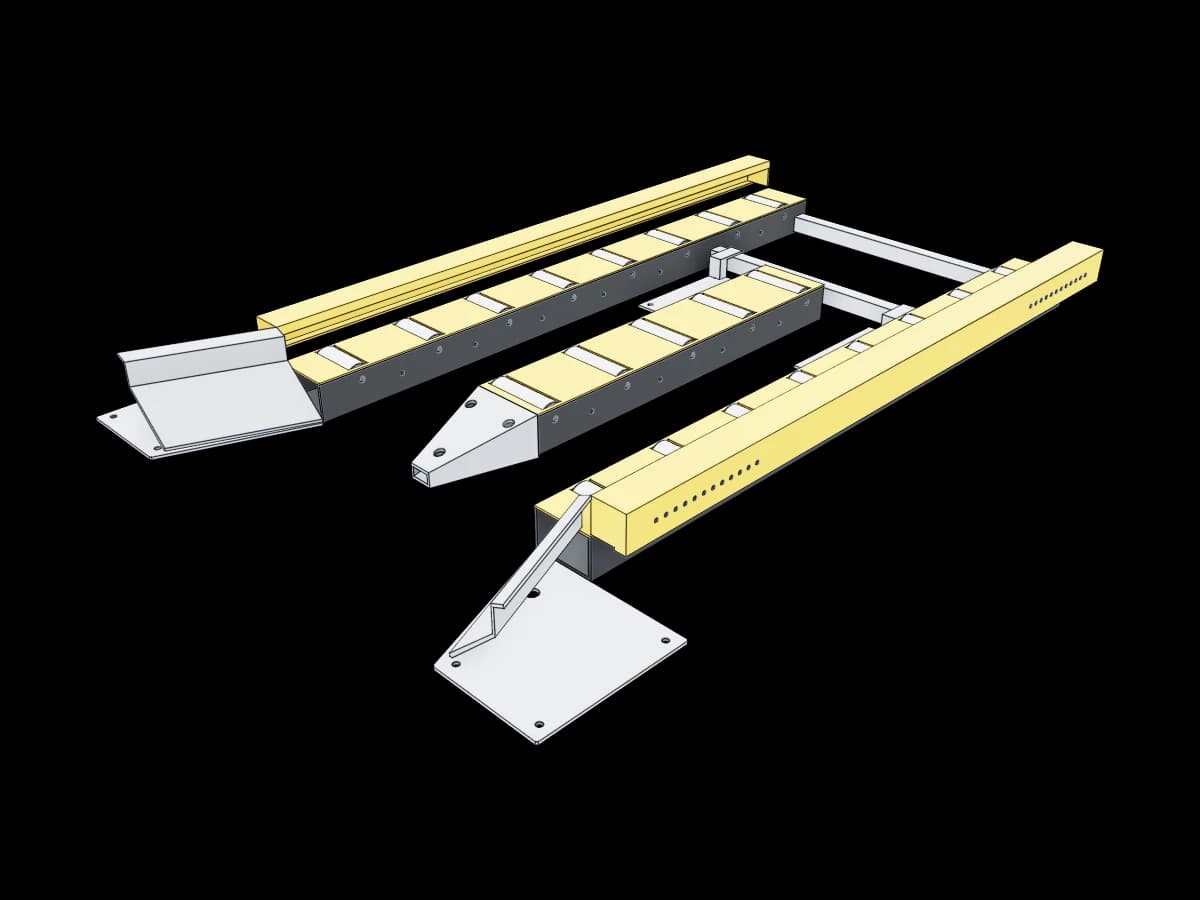 Infeed Euro Pallet Conveyor