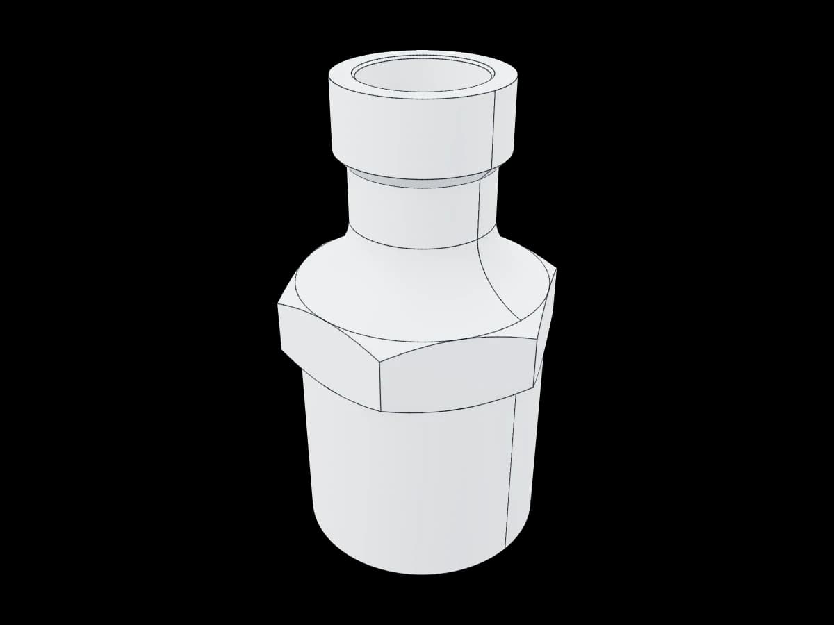 Hexagonal Conduit Fitting
