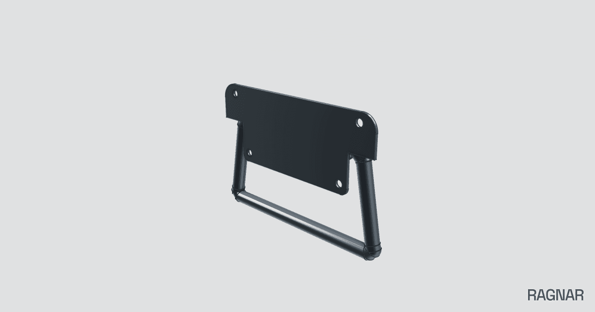 Metal drawer handle