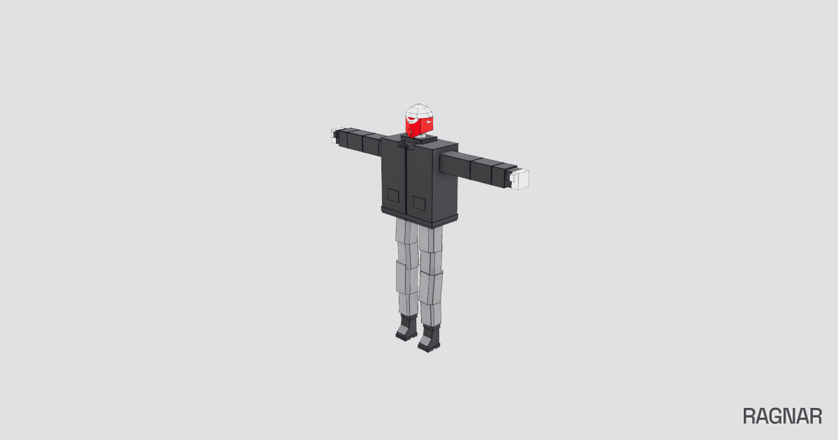 Retro game asset