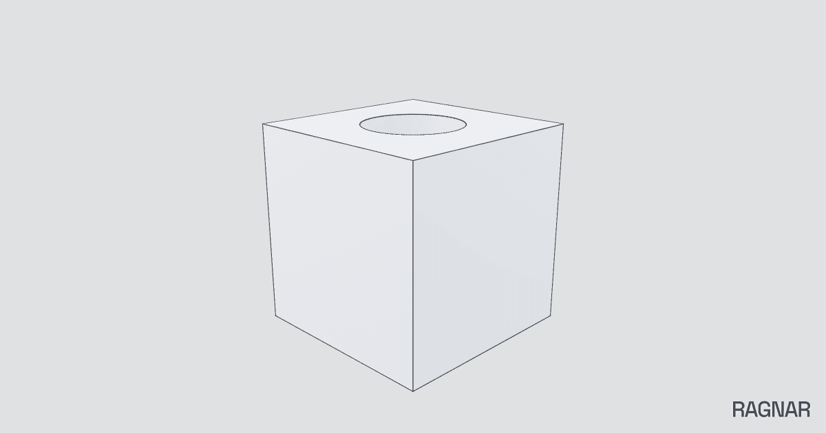Square Hole Cube