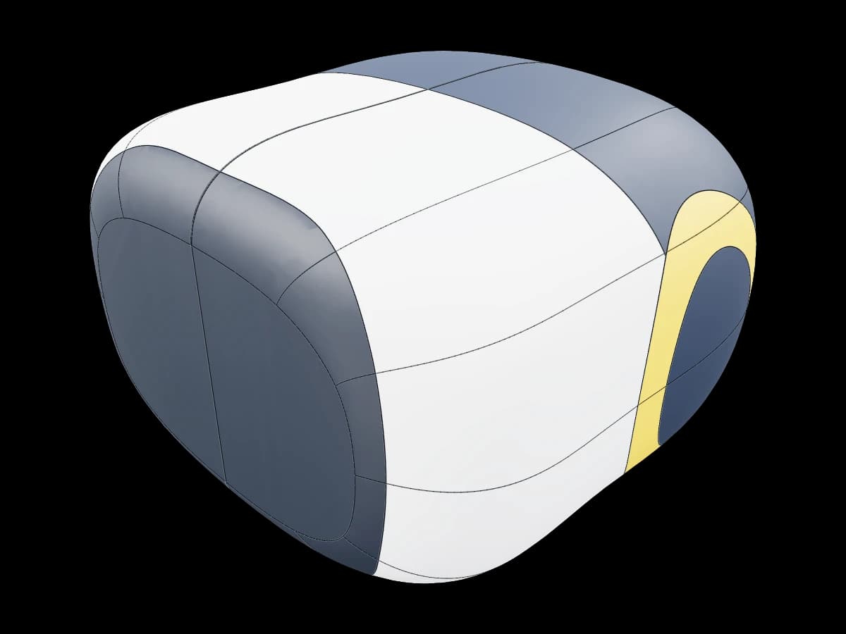 Milo Robot Head Shell