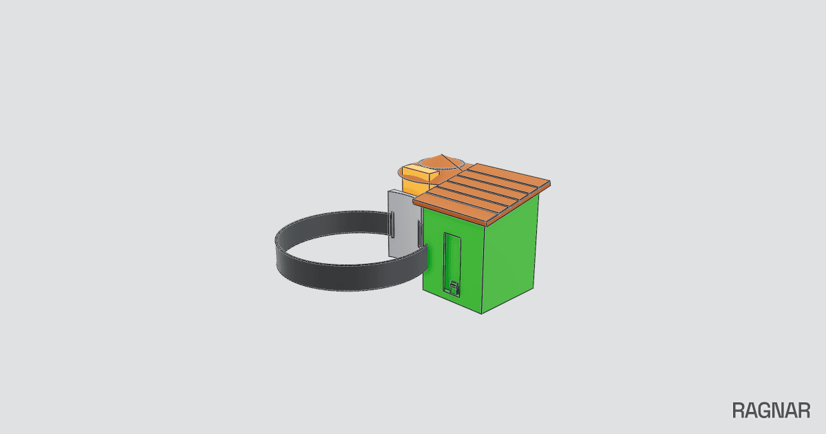 Strap-on Modular Birdhouse