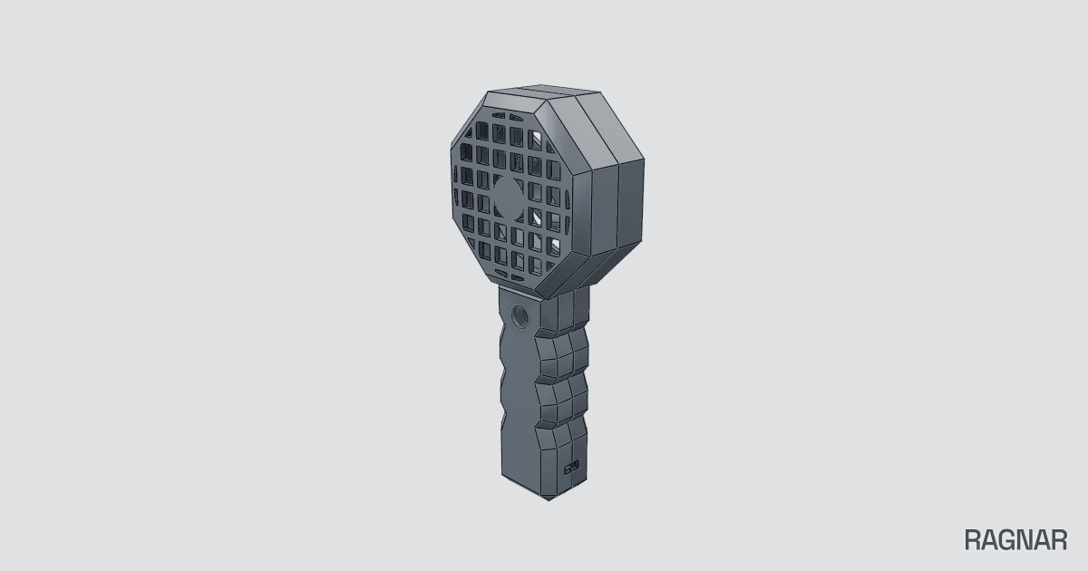 Handheld Portable Fan Enclosure