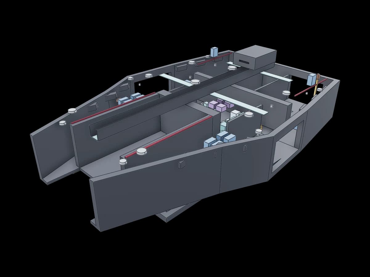 Ship Assembly Drawing