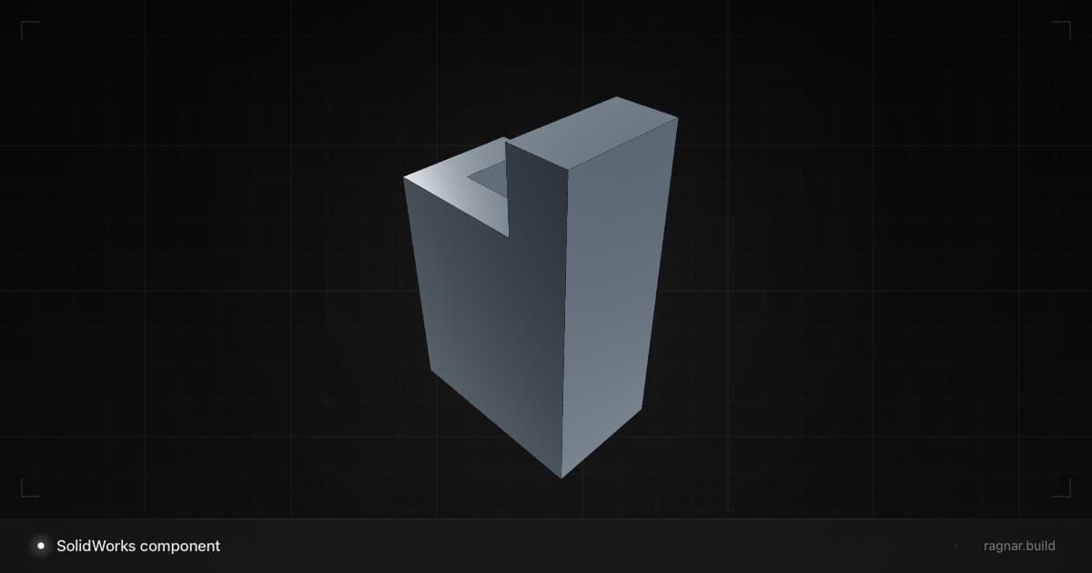 Industrial Steel Bracket