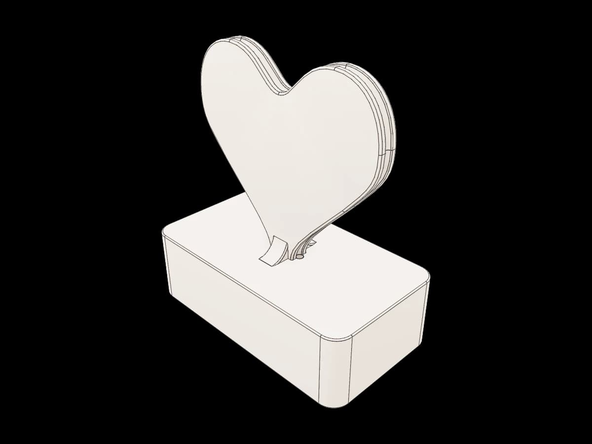 Heart Shaped Night Light