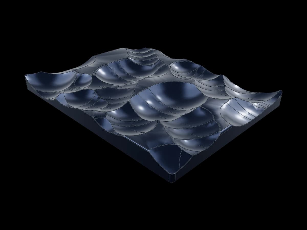 Voronoi Relief Panel
