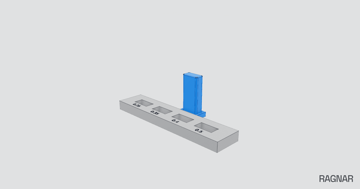 Printer tolerance test