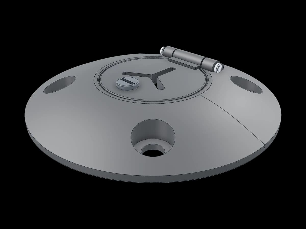 Hinged Cover Plate