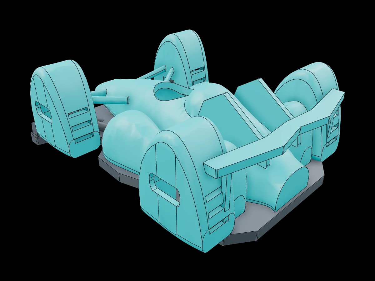 Two Part Car
