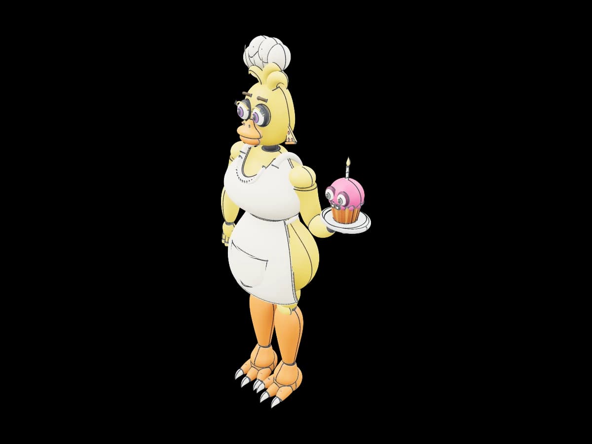 Chica Animatronic Character