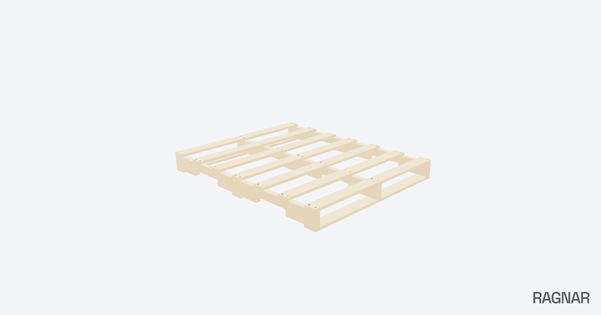 Wooden Pine Pallet