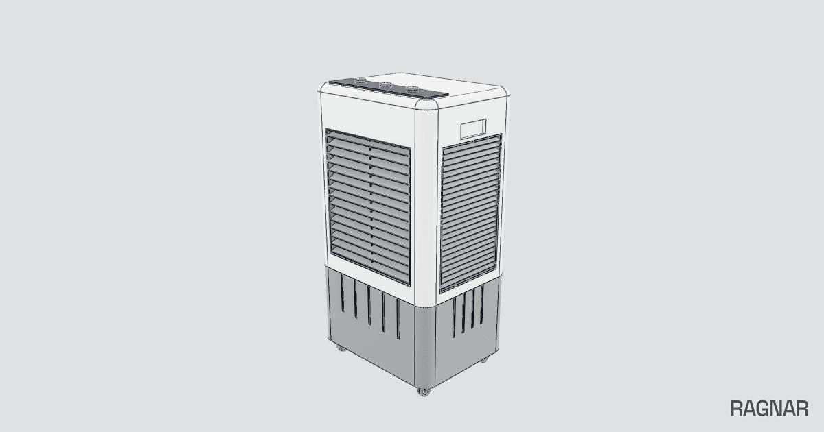 Portable air cooler