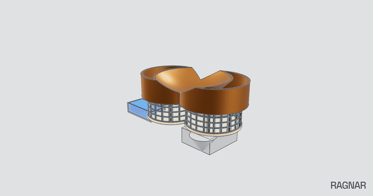 Modernist Pavilion Model