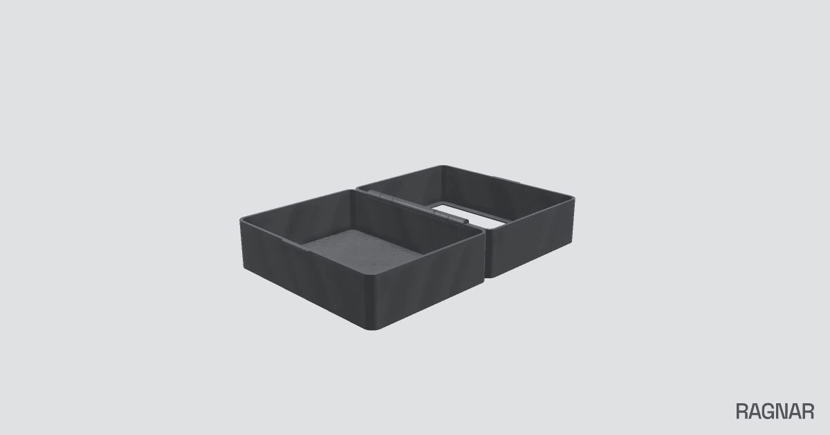 Rectangular storage case