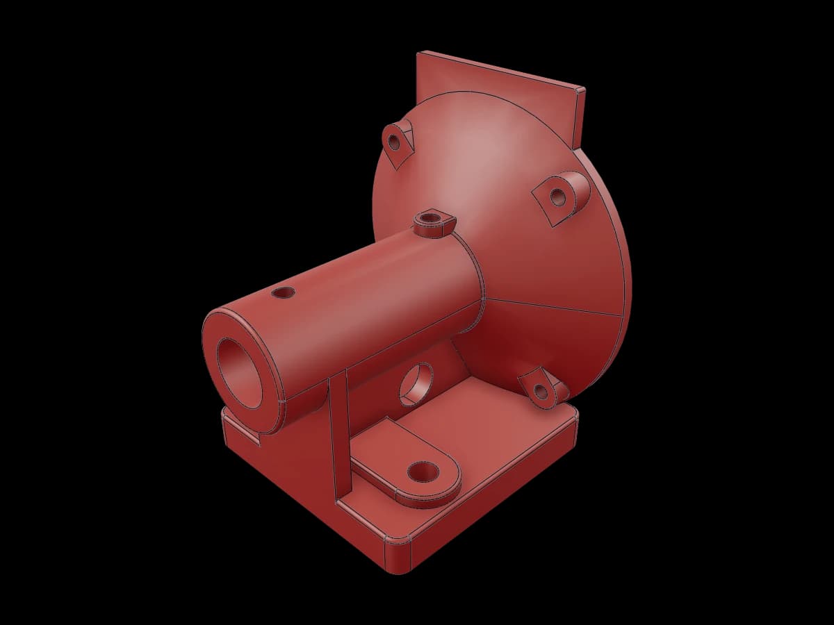 Flanged Bearing Housing