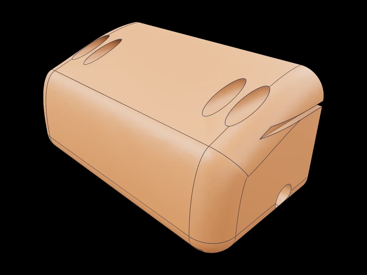 Contoured Industrial Block