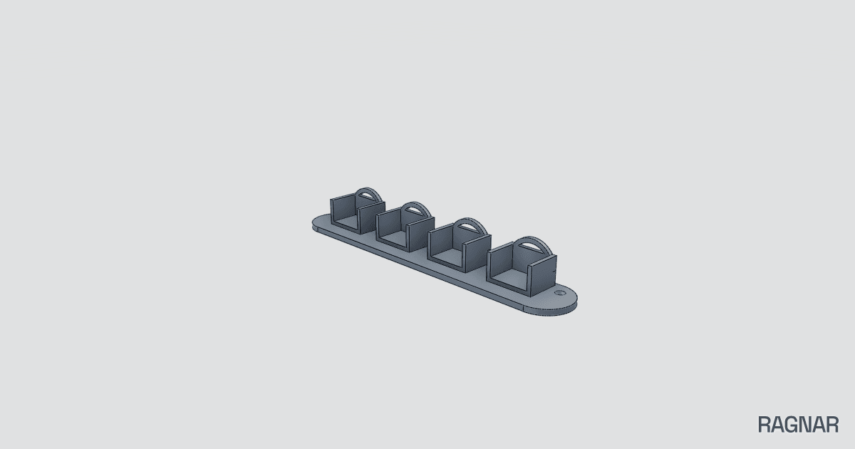 Four Pair Glasses Holder
